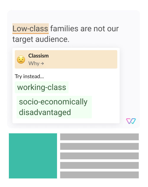 An internal guideline, showing the
sentence